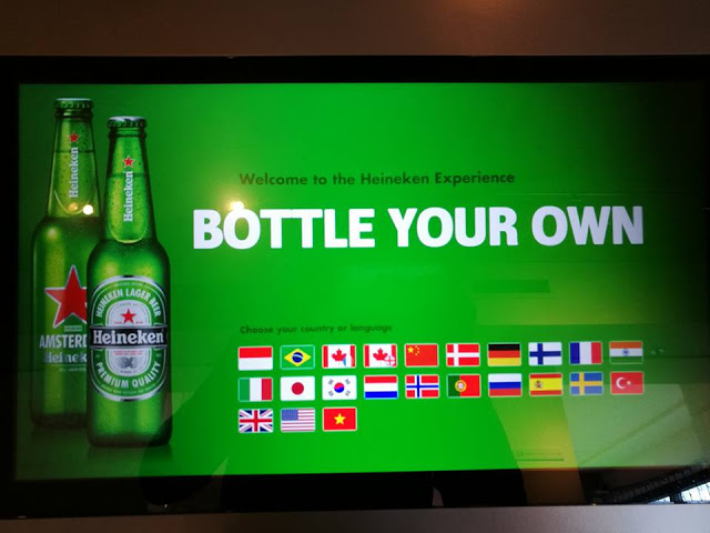 Heineken Experience bottle your own