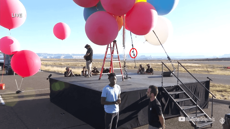 大衛布萊恩氣球升空秀