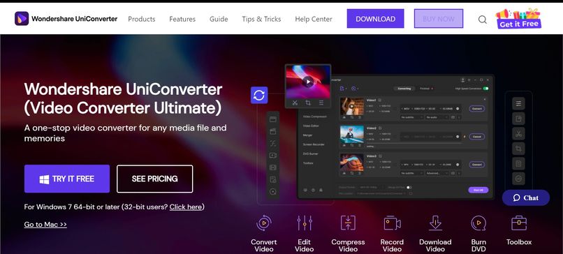 UniConverter螢幕錄影軟體