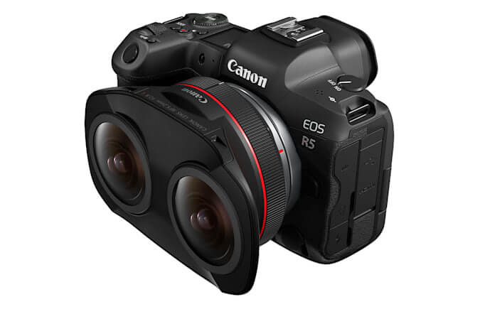Canon VR180雙魚眼鏡頭