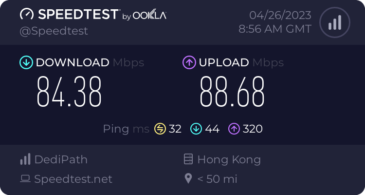 ExpressVPN連線香港的速度