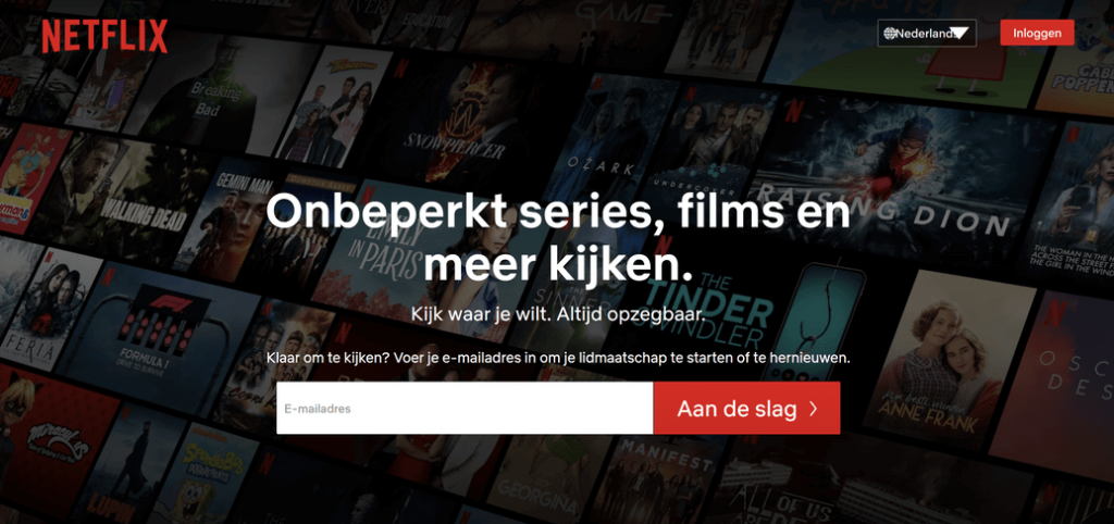 用VPN連線到荷蘭看Netflix