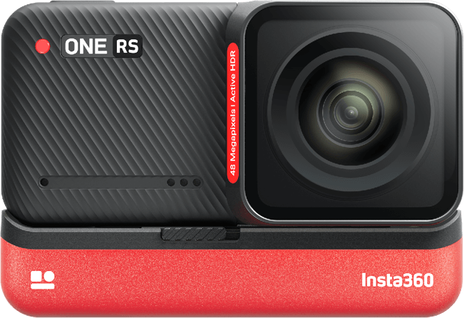 Insta360 ONE RS 搭配4K廣角增強鏡頭