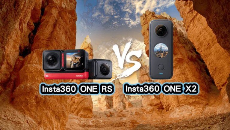 Insta360 ONE RS Insta360 ONE X2 比較