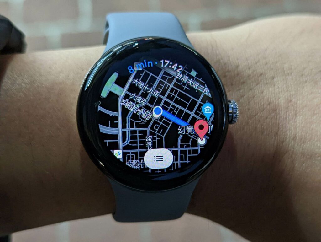 Google Pixel Watch地圖導航
