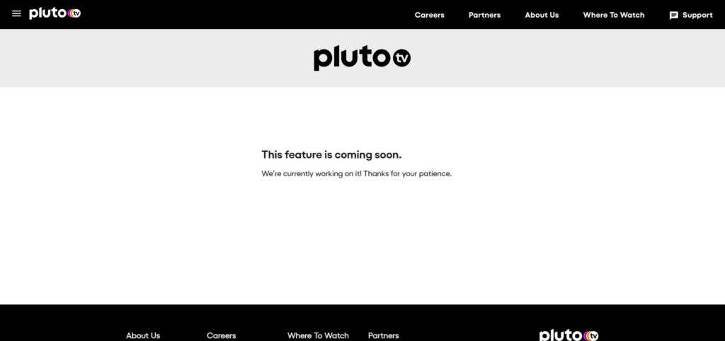 Pluto TV無法觀看