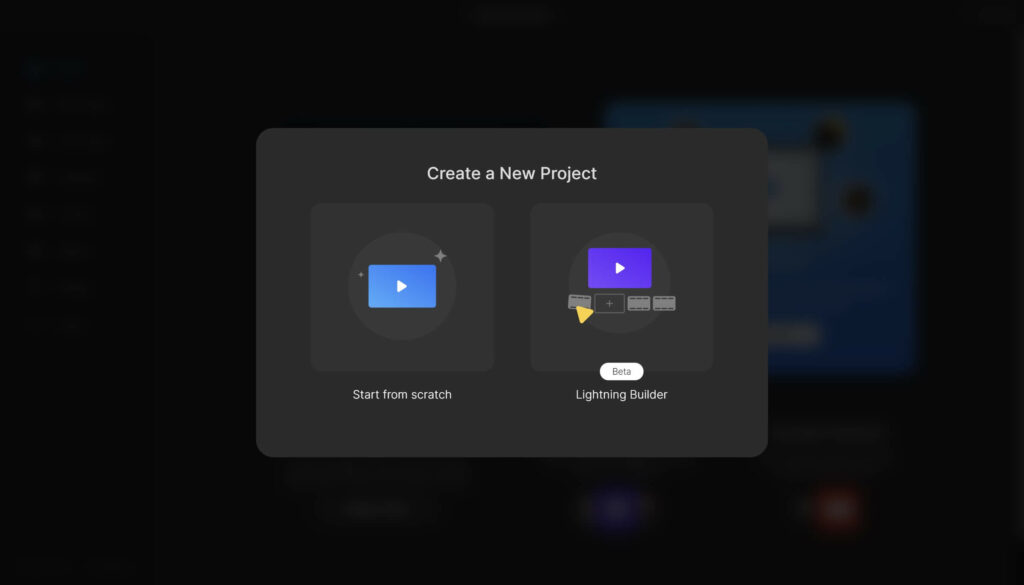 CreateStudio Pro開新專案