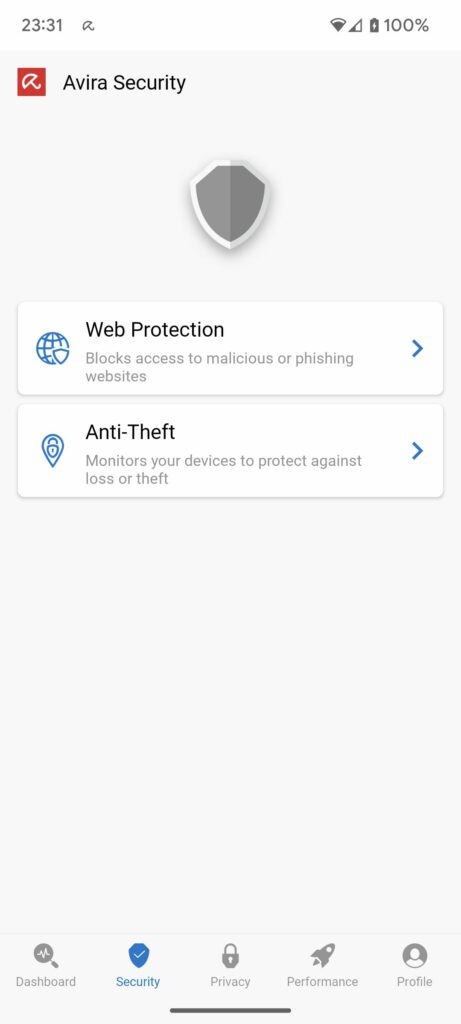 Avira 小紅傘防毒App安全性工具