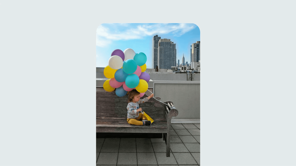 Google Photo AI 自動修補照片替換天空