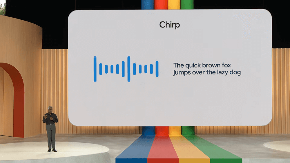 結合Chirp的語音AI辨識服務。