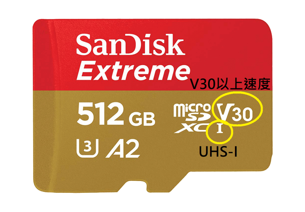 360全景相機用的microSD記憶卡要注意V30以上 UHS-I