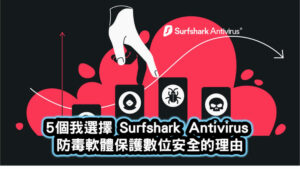 選擇Surfshark-Antivirus防毒軟體的理由