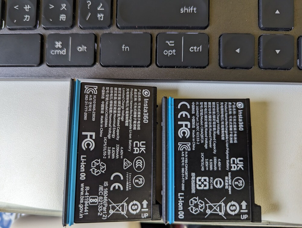 Insta360 X4和X3電池尺寸不同不通用