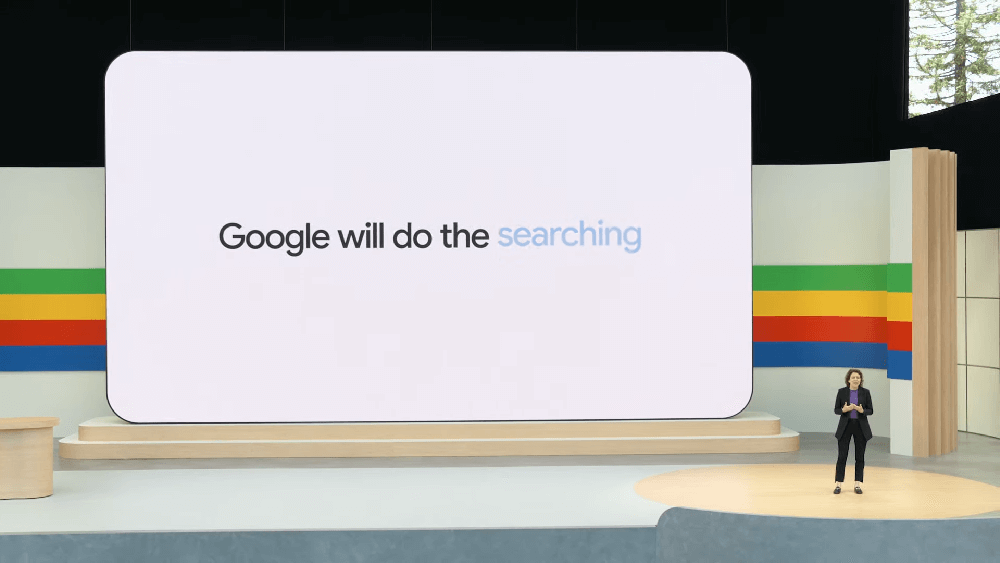 Google除了會進行搜尋之外。